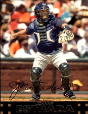 2007 Topps Baseball Red Back #104 Johnny Estrada 