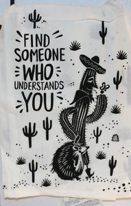 LOL Made You Smile, 28x28", Toalla de té, encuentra a alguien que te entienda - Imagen 1 de 1