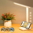 LED Desk Lamp Table Lamp, Touch Control Reading Lamp, No Flicker, Eye Protection
