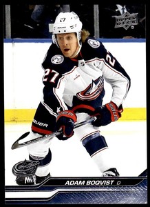 2023-24 Upper Deck Series 1 Adam Boqvist #52