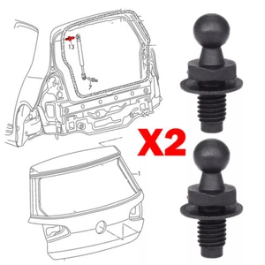 X2 For VW Golf 3 4 5 MK6 MK7 hood tailgate trunk lid screw strut ball stud pin - Picture 1 of 6