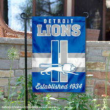 Detroit Lions Throwback Retro Vintage Official Garden Yard Banner Flag