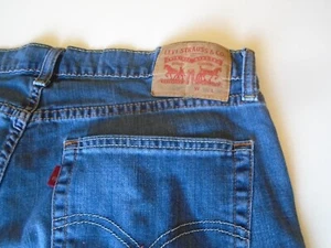 Levi's 559 Relaxed 36x28 aktuell, Etikett 36x30 Jeans Stretch Flex Denim dunkle Waschung - Bild 1 von 10