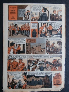 BD Histoire Courte de 1956 & LA JEUNESSE DE WINSTON CHURCHILL par A. WEINBERGS - Picture 1 of 5
