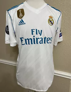 Real Madrid Ronaldo 8 CL Manchester United Player Issue Adizero Jersey Shirt - Picture 1 of 7