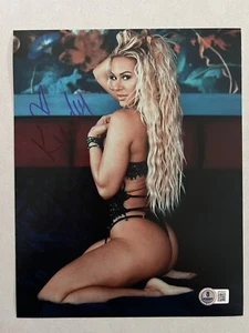 Kindly Myers handsigniert signiert 8x10 Foto Beckett BAS COA sexy heißes Modell Armee - Bild 1 von 1