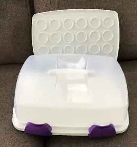 Wilton Ultimate 3 in 1 Cake/Cupcake/Mini Carrier Caddy Storage w/ Handle 2012 - Picture 1 of 9