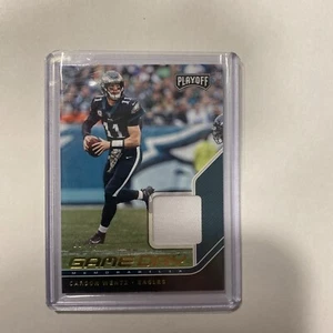 Carson Wentz, Panini Playoff - Player-worn Patch /50 No. GD-CW - Picture 1 of 2