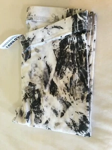 New Old Navy Girls Leggings Black White  Tie Dye M, L, XL - Picture 1 of 1