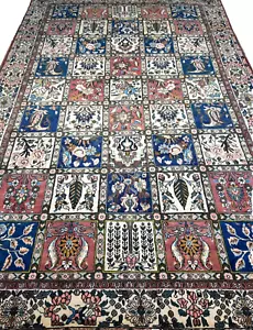 6'6"x10'0" Hand-Knotted 100% Lamb Wool Bakhtiarie Carpet - Area Rug - Picture 1 of 22