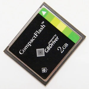 TDK CompactFlash Card 2 GB scheda di memoria CF 2G GBDriver CompactFlash - Foto 1 di 3