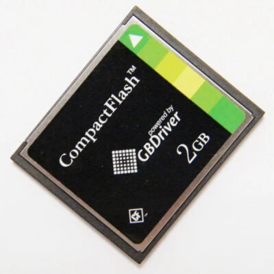 TDK CompactFlash Card 2GB CF card  memory 2G GBDriver CompactFlash - Image 1 of 3