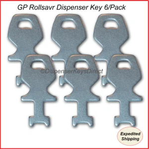 Georgia Pacific "Rollsavr" Key #50418 for Jumbo Toilet Tissue Dispensers -(6/pk) - Picture 1 of 3