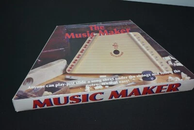 The Music Maker Lap Harp Musical Stringed Wood Instrument In Box  NEW - Image 1 of 4