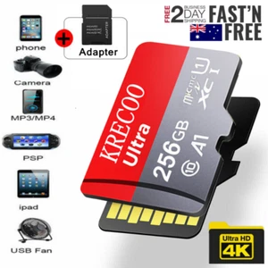 Micro SD Card 128GB 64GB 256GB 1024GB CLASS 10 Ultra Extreme Pro Memory Card AU - Picture 1 of 17