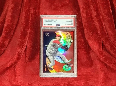 CURT SCHILLING 2000 SKYBOX EX #39 PHILADELPHIA PHILLIES PSA 10 🔥 LÁMINA BELLEZA Foto 1 de 2
