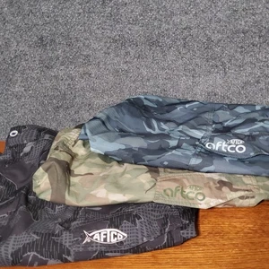Lot of 3 AFTCO Shorts Mens 42 Tactical Fishing Cargo Camo Hybrid Outdoor Beach - Picture 1 of 23