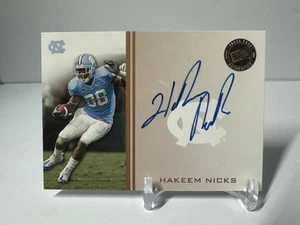 2009 Press Pass Signings Hakeem Nicks #PPS-HN Rookie Auto RC - Picture 1 of 6
