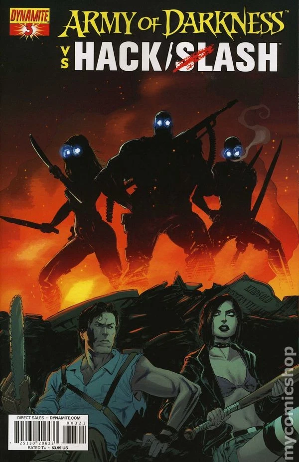 Army of Darkness vs. Hack Slash #3A FN+ 6.5 2013 Stock Image - Image 1 of 1