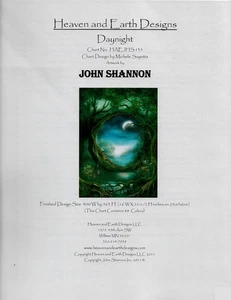 Daynight by Heaven and Earth cross stitch pattern - Picture 1 of 1