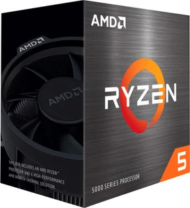 AMD - Ryzen 5 5500 6-Core - 12 Thread 3.6 GHz (4.2 GHz Max Boost) Socket AM4 ... - Picture 1 of 2