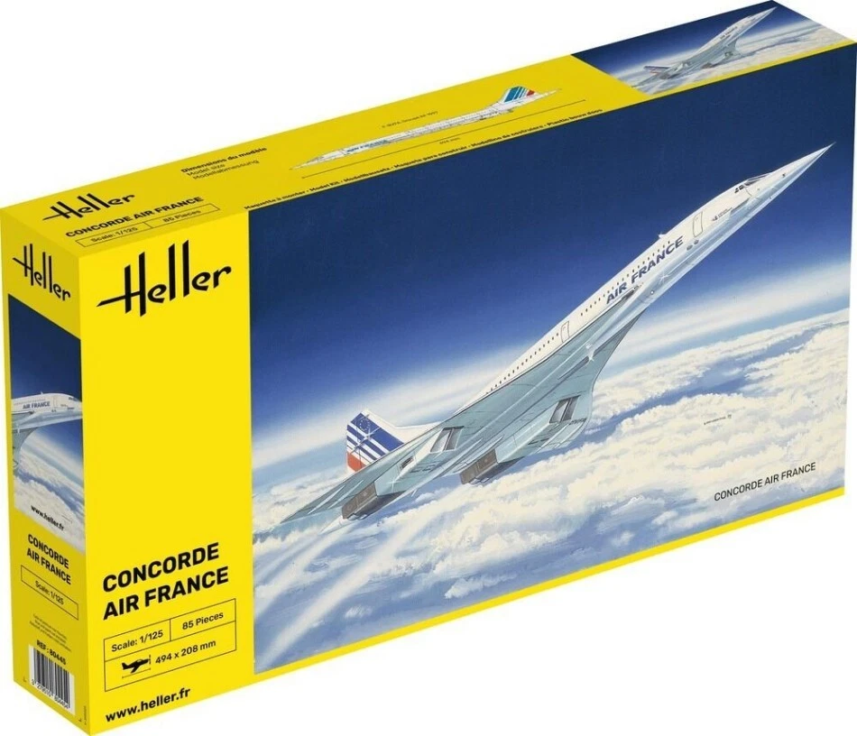 Heller CONCORDE AF KIT 1:125 - Immagine 1 di 1