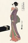 Ukiyo-e Artist / Chobunsai Eishi : Seiro Geisha / japanese woodblock print