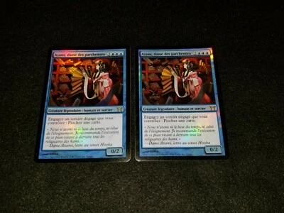 MTG 1x Champions of Kamigawa blue rare LP French FOIL Azami, Lady of Scrolls - Image 1 of 2