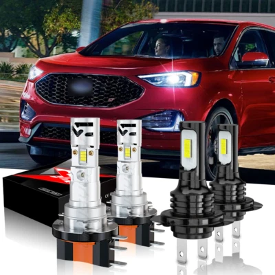 H7+H15 Bombillas Para Ford Edge 2015-2022 Kit Faro Alto Bajo 6500K Foto 1 de 4
