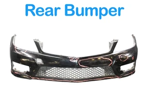 12-14 Mercedes W204 C250 C350 AMG Sport Front Bumper Panel Cover Assembly OEM - Picture 1 of 16