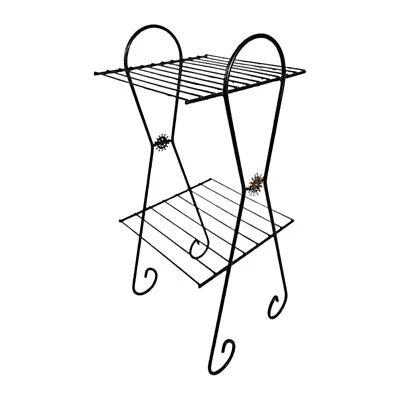 Vintage Moderno Suporte de Metal para Planta Telefone Atomic Starburst Accent Vintage - Imagem 1 de 4