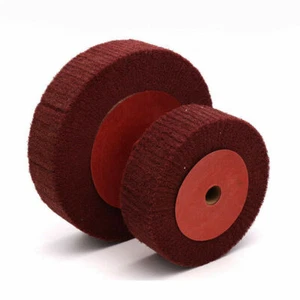 150/200mm Nylon Fiber Flap Wheel Abrasive Polishing Finishing Sanding Discs Pad - Picture 1 of 6