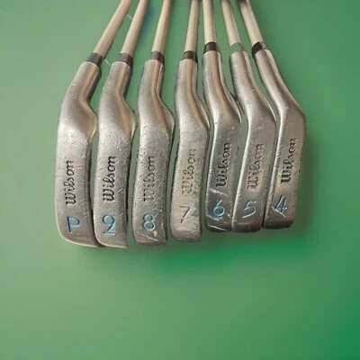 Wilson Pro Staff Midsize Women's Iron Set RH Ladies Graphite Shafts. - Image 1 of 4