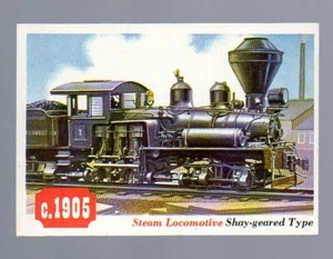 Rails and Sails (1955) - Karte # 80 - Topps - Shay-Geared Loco - Bild 1 von 2