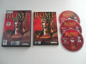 ROME - TOTAL WAR Pc Cd Rom nts Original with Manual - FAST DISPATCH - Picture 1 of 1