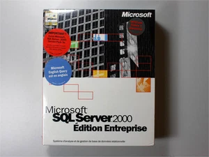 SQL-Server 2000 Enterprise mit Einprozessor-Lizenz Vollversion- neu - Bild 1 von 1