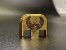 Glock Backplate, Brass Egypt Horus Special Edition