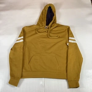 Good Land Supply Co Womens Hoodie Sweatshirt Shirt Size M Long Sleeve Mustard - Picture 1 of 7