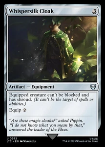 MTG - Whispersilk Cloak (LTC) - Picture 1 of 1