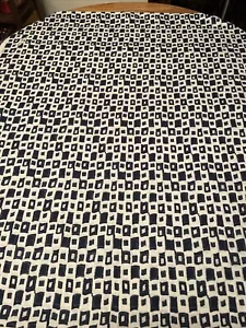 Vintage MCM Silk Or Cotton 43"X5 yds Geometric Shirting / Cabana Material READ - Picture 1 of 13