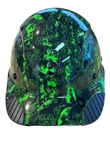 Custom HydroDipped Black and Green Bio hazard Lift DAX Fifty 50 - Picture 1 of 12