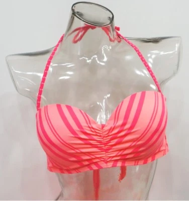 SO Coral Push Up Bandeau Bikini Top Traje de Baño Junior Damas S,L,XL #2101 Foto 1 de 2