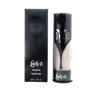 Base líquida KVD Kat Von D Lock It tamaño completo nueva en caja 1,0 oz ligera 42 neutra - Imagen 1 de 1