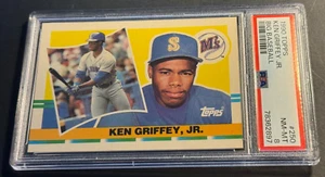 1990 KEN GRIFFEY JR TOPPS BIG BASEBALL #250 PSA 8 MARINERS HOF (897) - Picture 1 of 2