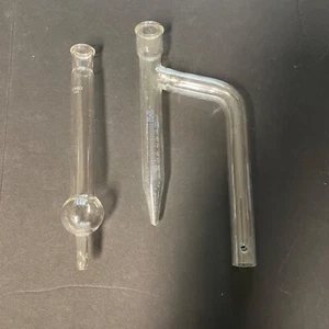 Tubo de secado desecante recto de vidrio Kimax Lab •Trampa de humedad de destilación de 10 ml - Imagen 1 de 14