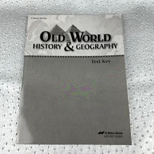 Abeka A Beka Old World History Teacher Test Key 13532106 4th Edition - Bild 1 von 4