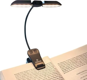 14 LED Rechargeable Book-Light for Reading at Night in Bed,Warm/White Reading - Picture 1 of 7