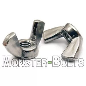 Cantidad a granel 2.000 - Tuercas de ala métricas M5 tipo 315 estilo americano A2 acero inoxidable - Imagen 1 de 4