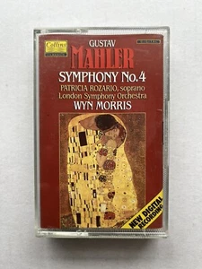 Mahler, Symphony No.4 Cassette Tape Wyn Morris London Symphony, Patricia Rozario - Picture 1 of 4