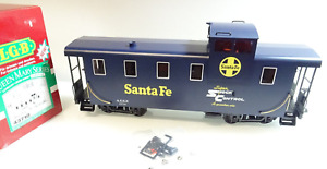 LGB Spur G 43710 US Güterzug-Begleitwagen Santa Fe neuwertig in OVP AR6414